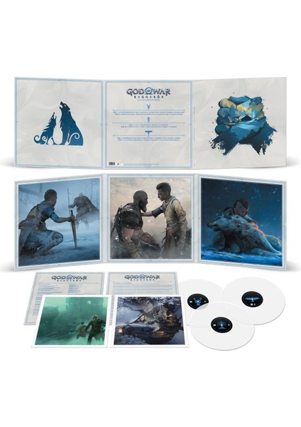 God Of War Ragnarök (Blue Marbled Vinyl) - Plak