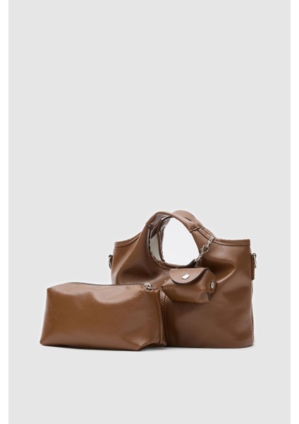 Meruno El ve Çapraz Çanta Vizon modelleri