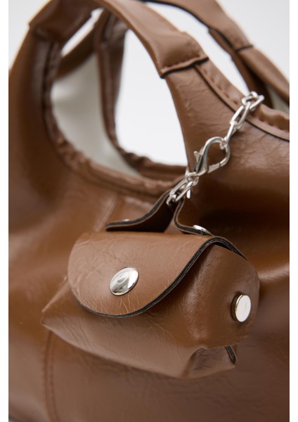 Meruno El ve Çapraz Çanta Vizon indirimleri