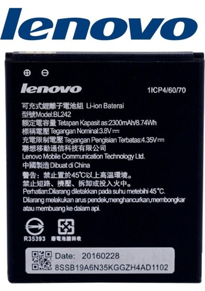 Lenovo K3 Note Pil Batarya BL243 Senalstore