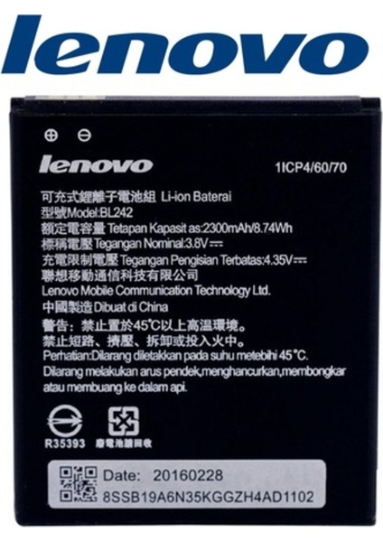 Lenovo K3 Note Pil Batarya BL243 Senalstore fiyatları