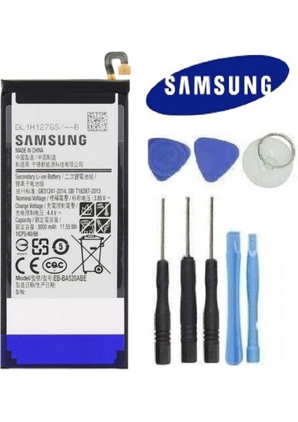 Samsung A5 A520 Pil BATARYAEB-BA520ABE ve Tamir Seti Senalstore