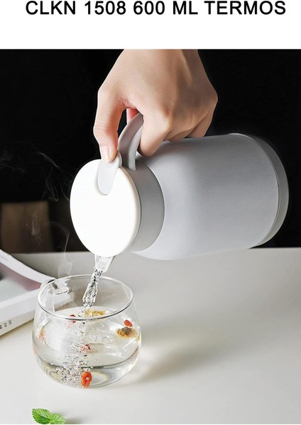 600 ml Çelik Termos Renkli CLKN- 1508