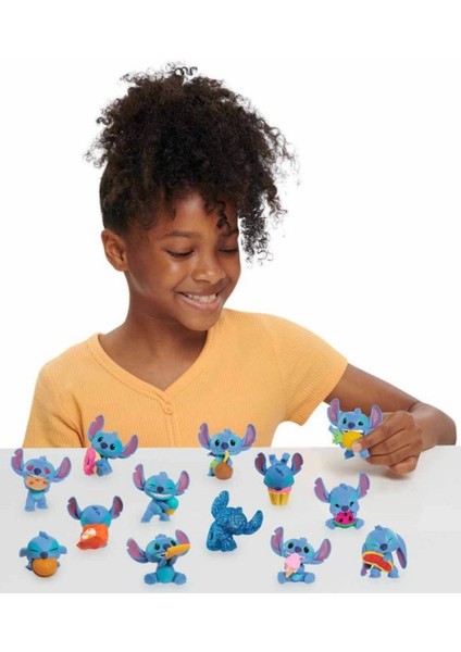 Disney Stitch Mini Kapsül Figür Sürpriz Paket