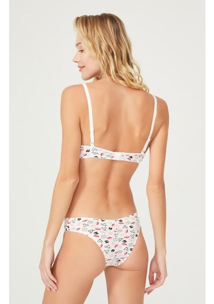 Destekli Penye Sütyen Takımı Balenli Kiss Heart Cnsy 207TK fiyatları