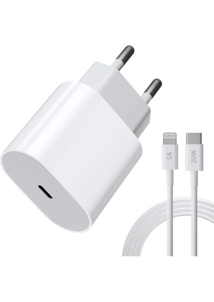 Hızlı Şarj Aleti 20W Apple iPhone iPad Uyumlu Lightning Kablo Subzero SG46