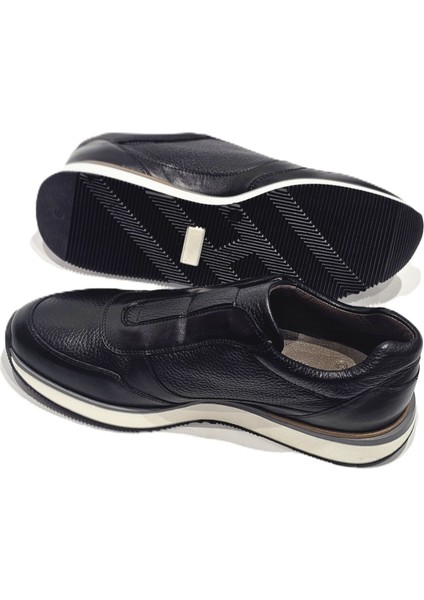 Hakiki Deri El Yapımı Kauçuk Taban Erkek Ayakkabı indirimleri