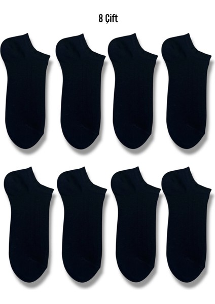 8'li Unisex Patik Çorap