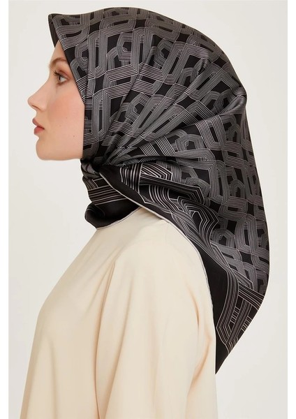 03 Armine Twill Ipek Eşarp 9213D modelleri