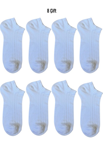 8'li Unisex Patik Çorap