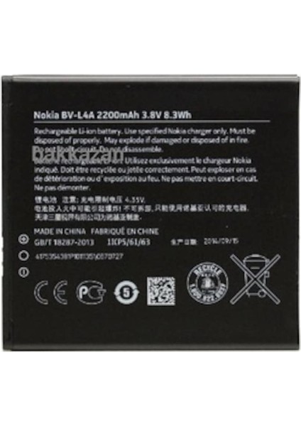 Nokia Lumia 535-635- 830 Pil Batarya BV-L4A Senalstore fiyatları