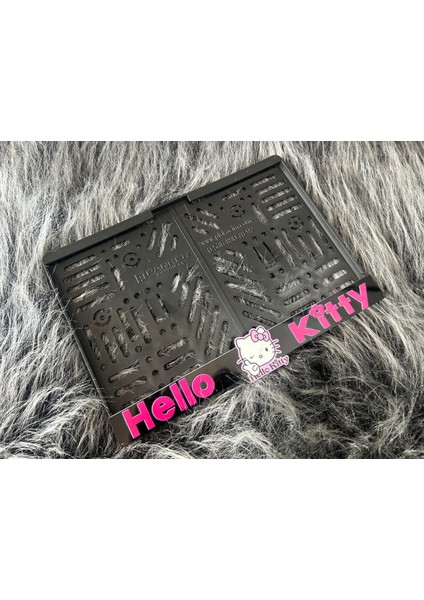 Pleksi Motor Plakalığı Hellokitty