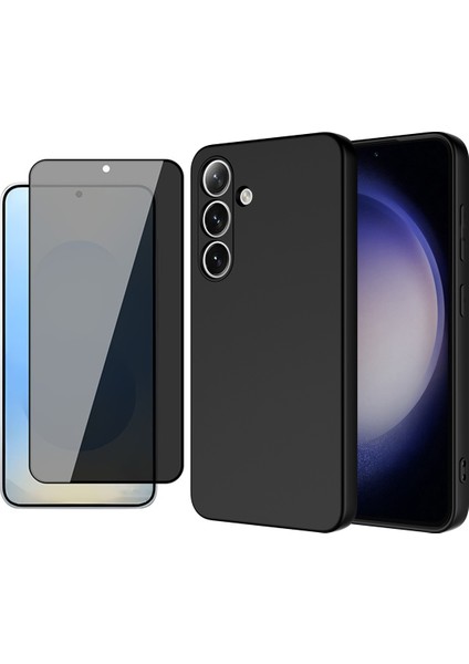 Galaxy A36 Kılıf Zore Mara Lansman Kapak + Hayalet Tempered Ekran Koruyucu