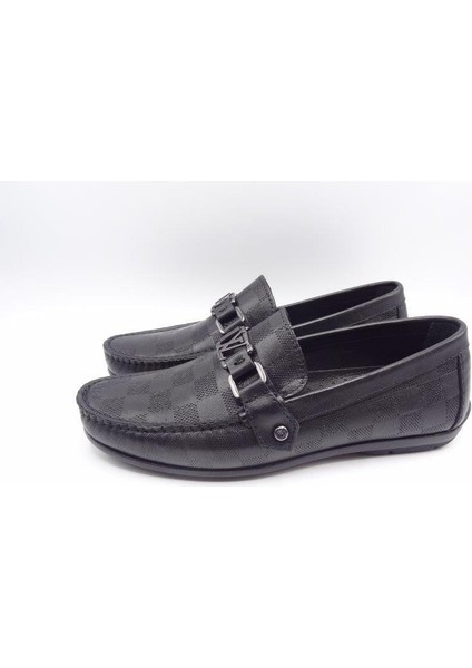 King Shoes Siyah Yazlık Erkek Ayakkabı AU247 modelleri