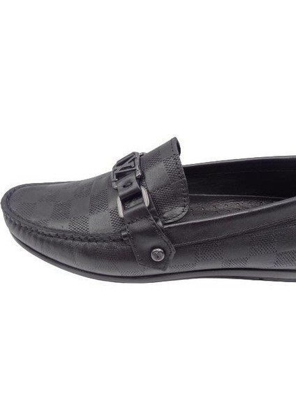 King Shoes Siyah Yazlık Erkek Ayakkabı AU247 fırsatları