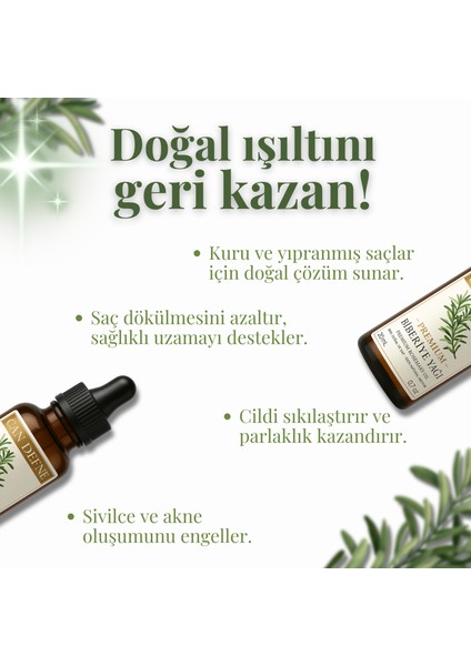 Biberiye Yağı %100 Saf ve Doğal 20ML