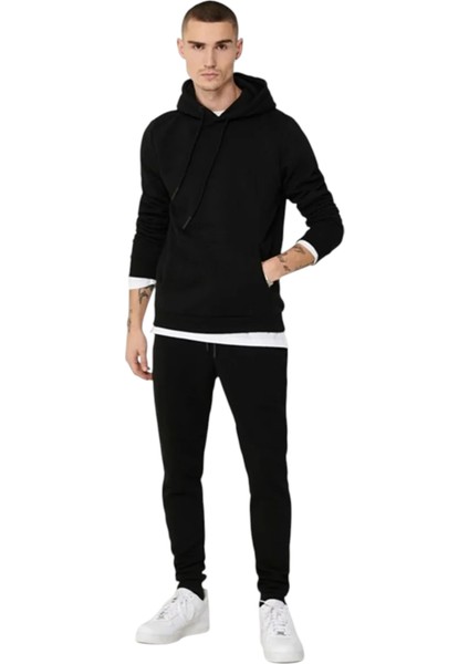 Erkek Kapüşonlu Sweatshirt