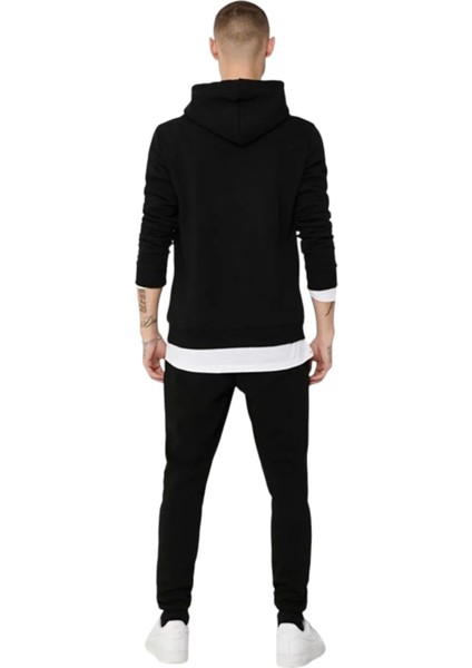 Erkek Kapüşonlu Sweatshirt