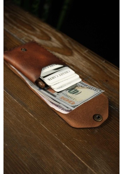 San Francisco - Hakiki Deri Çıtçıt Kapamalı Asansörlü Cüzdan fiyatları