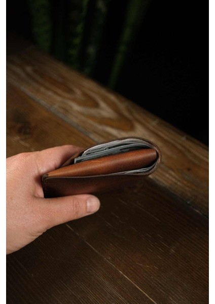 San Francisco - Hakiki Deri Çıtçıt Kapamalı Asansörlü Cüzdan modelleri