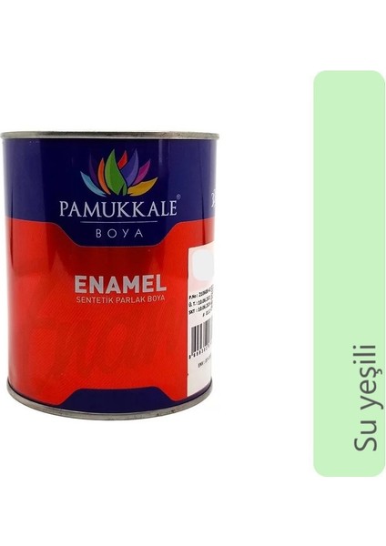 Enamel Parlak Sentetik Yağlı Boya Ahşap & Metal 0.75 kg Su Yeşili