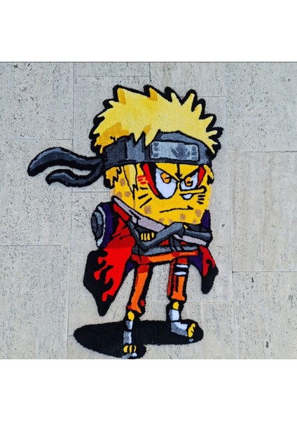 Naruto Tufting El Yapımı Halı