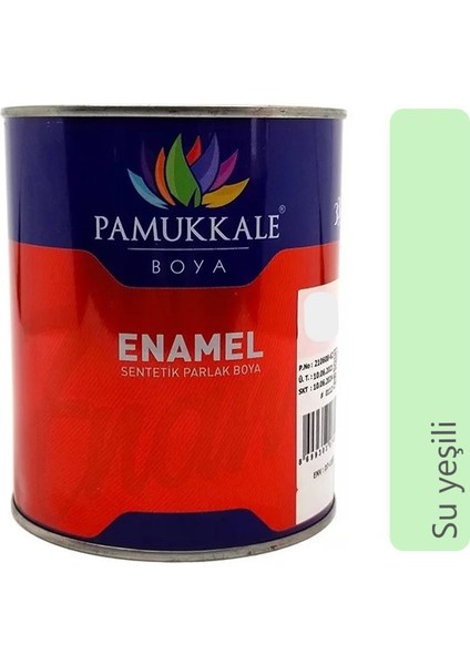 Enamel Parlak Sentetik Yağlı Boya Ahşap & Metal 2,5 kg Su Yeşili