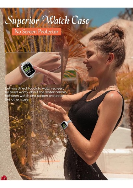 Apple Watch 2/3/4/5/6/7/8/9/se/ultra/ultra 2 44/45/49MM ve Seri 10 46MM Uyumlu Hasır Metal Kordon fırsatları