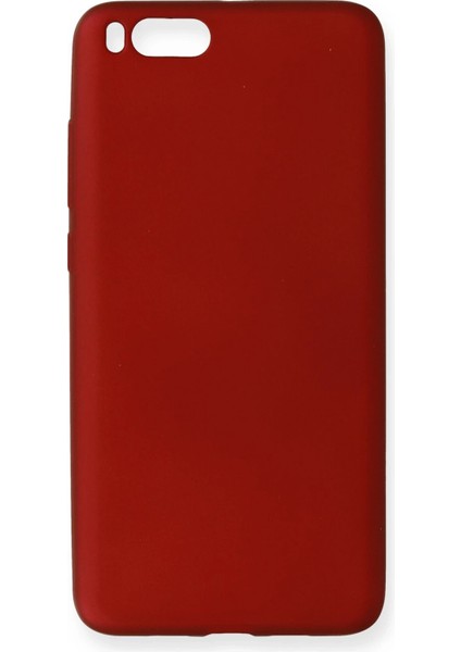 Xiaomi Mi Note 3 Kılıf First Silikon - Bordo Yktsn