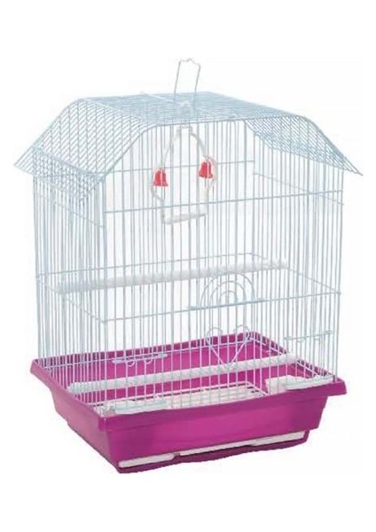 Çift Kapılı Kuş Kafesi 30X23X39