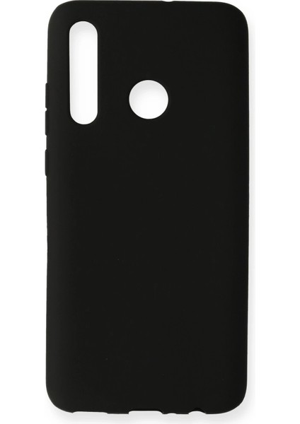 Huawei Honor 20 Lite Kılıf First Silikon - Siyah Yktsn