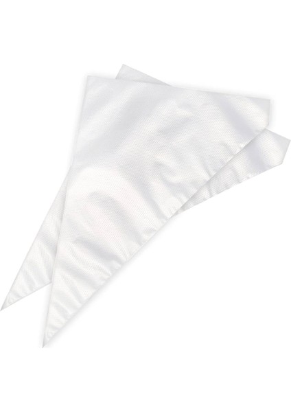 100'lü Krema Sıkma Torbası Kullan At Krem Şanti Torbası Pasta Süsleme Yazı Yazma Torbası 10" modelleri