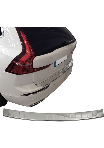 S-Dizayn Volvo Xc 60 Krom Arka Tampon Eşiği 2018 Üzeri