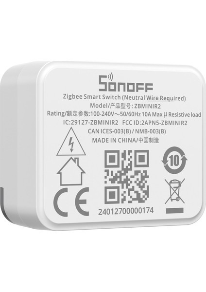Zigbee Mini R2 Akıllı Röle 5 Adet