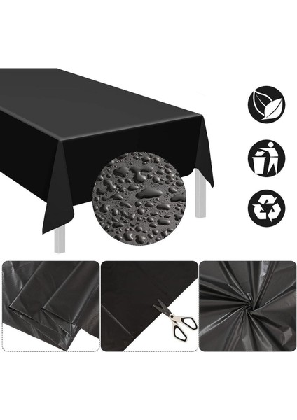 Plastik Kullan At Parti Masa Örtüsü 120X180 cm fiyatları