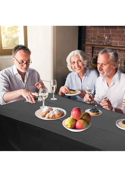 Plastik Kullan At Parti Masa Örtüsü 120X180 cm fırsatları