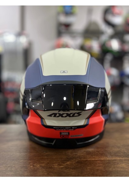 Panther Prestige Mat Kask (+1 Iridyum Vizör)