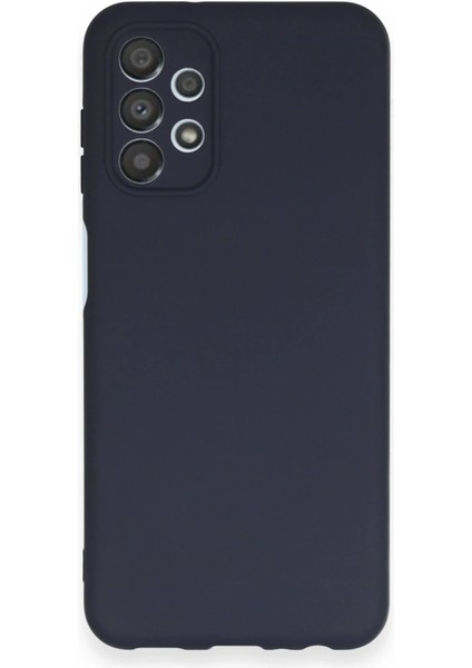 Samsung Galaxy A13 4g Kılıf First Silikon - Lacivert Yktsn