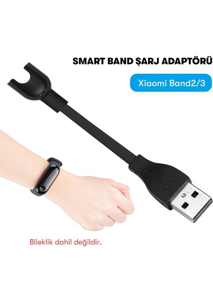 MC03 Şarj Adaptörü Xiaomi Mi Band 2/3 Yktsn