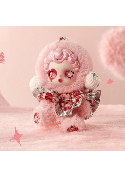 Skullpanda Winter Symphony Serisi Pelüş Figürler, Tam Set, Aksiyon & Koleksiyon Figürleri
