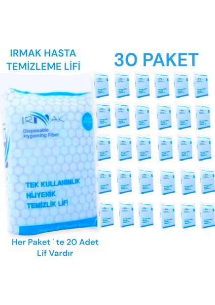 Hasta Temizleme Lifi 30 Paket