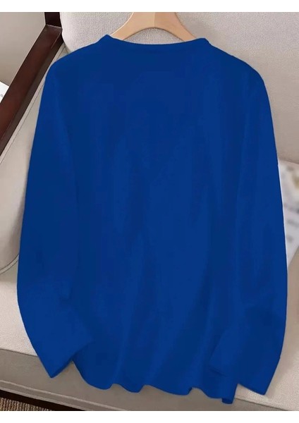 Kadın Uzun Kollu Bisiklet Yaka Çiçek Desenli Viskon Bluz modelleri