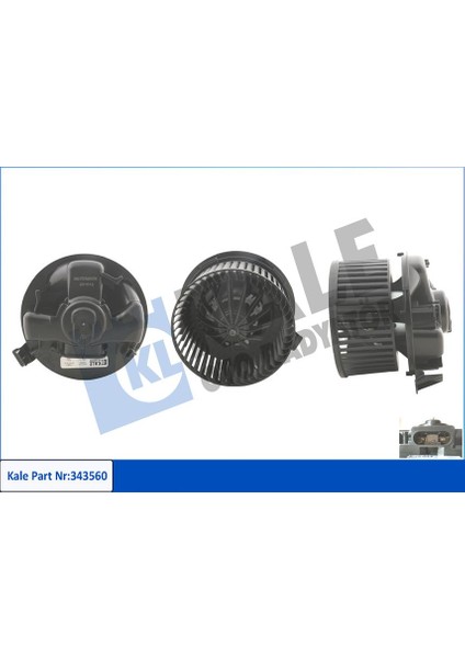 Kalorifer Motoru 12V Clıo Iıı 1.2 16V-1.4 16V-1.6 16V-2.0 16V-1.5 Dcı 05 7701062225-7701062226