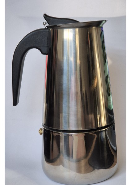 Paslanmaz Çelik Moka Pot / Çelik Italyan Ocak Üstü Moka 450 ml modelleri