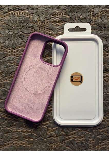 Iphone 16 Pro Uyumlu Magsafe Lansman Silikon Kılıf modelleri