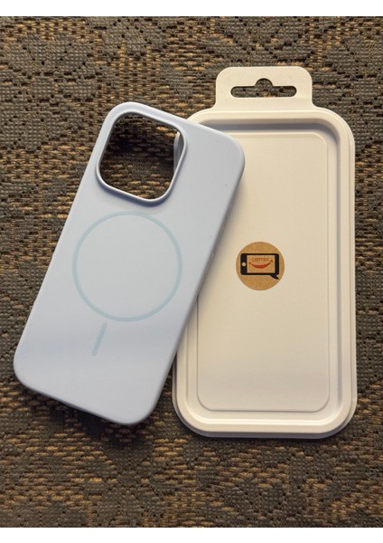 Iphone 16 Pro Uyumlu Magsafe Lansman Silikon Kılıf