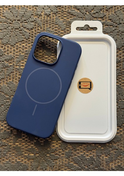 Iphone 16 Pro Uyumlu Magsafe Lansman Silikon Kılıf