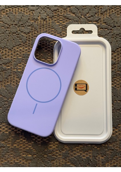 Iphone 16 Pro Uyumlu Magsafe Lansman Silikon Kılıf