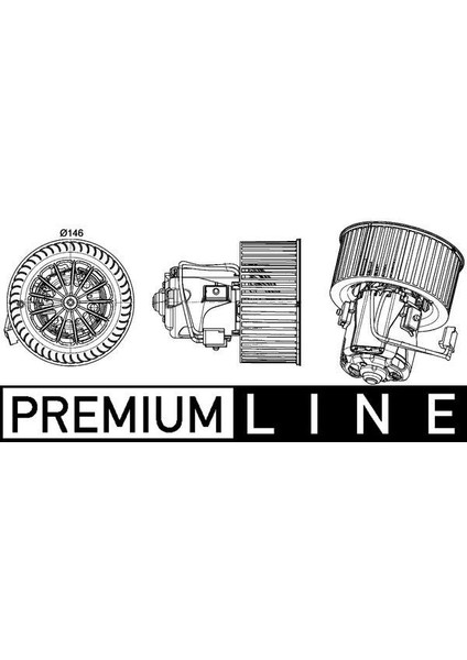 Kalorıfer Motoru Premıum Lıne Bmw F10 F07 F12 F13 F06 F01 64119242608