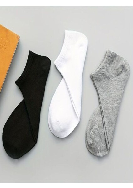 10'lu Ekonomik Paket Patik Unisex Kısa Spor Sneakers Çorap fiyatları